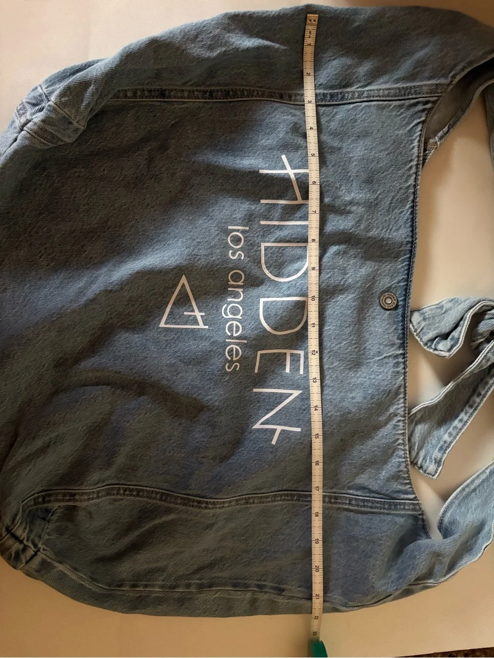 Hobo Denim shoulder bag